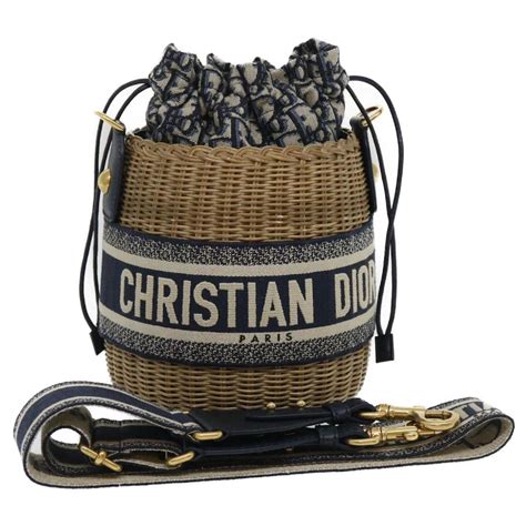 christian dior basket bag